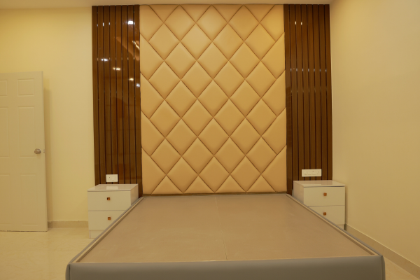 Living Room with Bookshelf